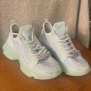 Juicy Couture Women's Sparkling Light Blue Sneakers